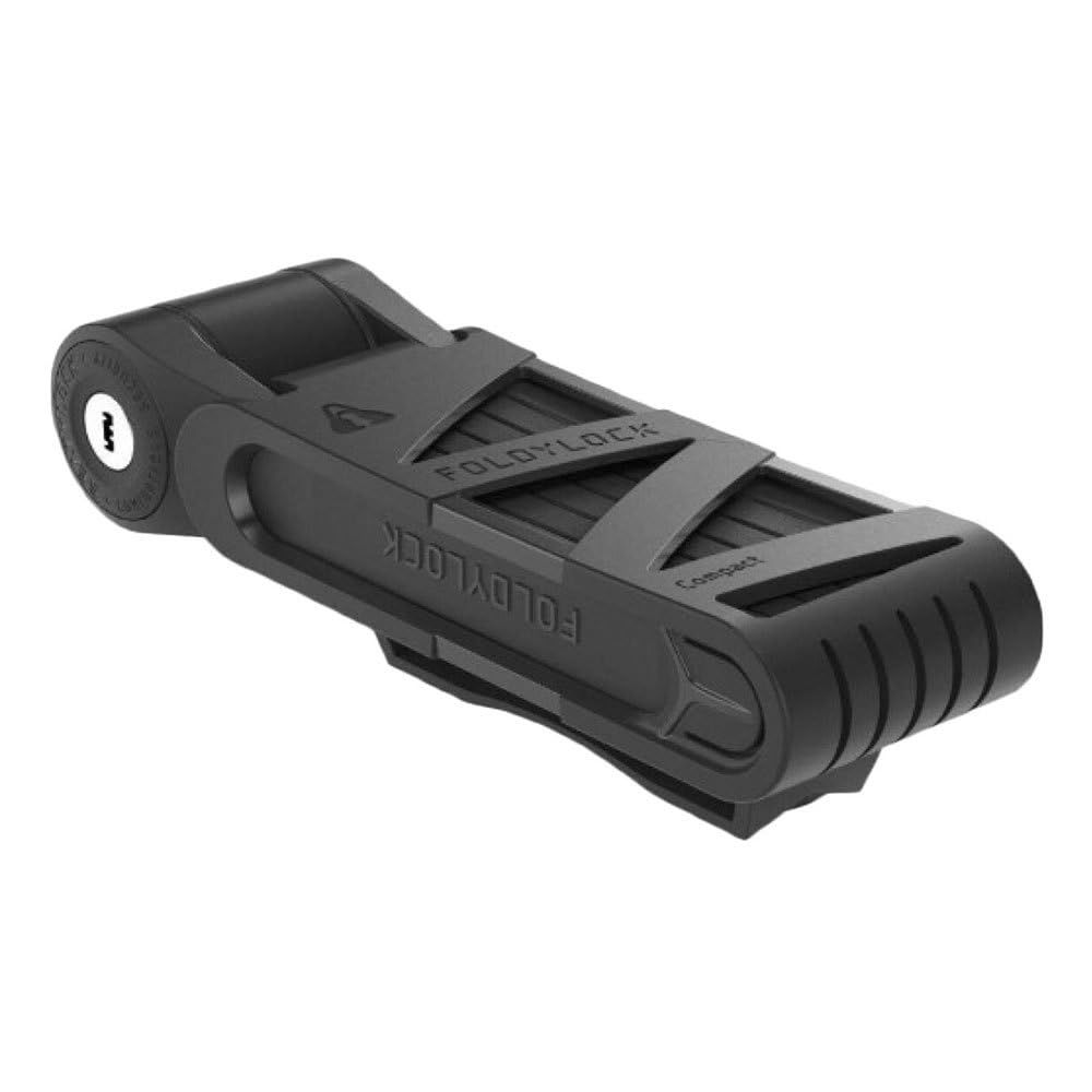 Voxom Fahrradschloss Foldylock Compact, Schwarz, 85cm