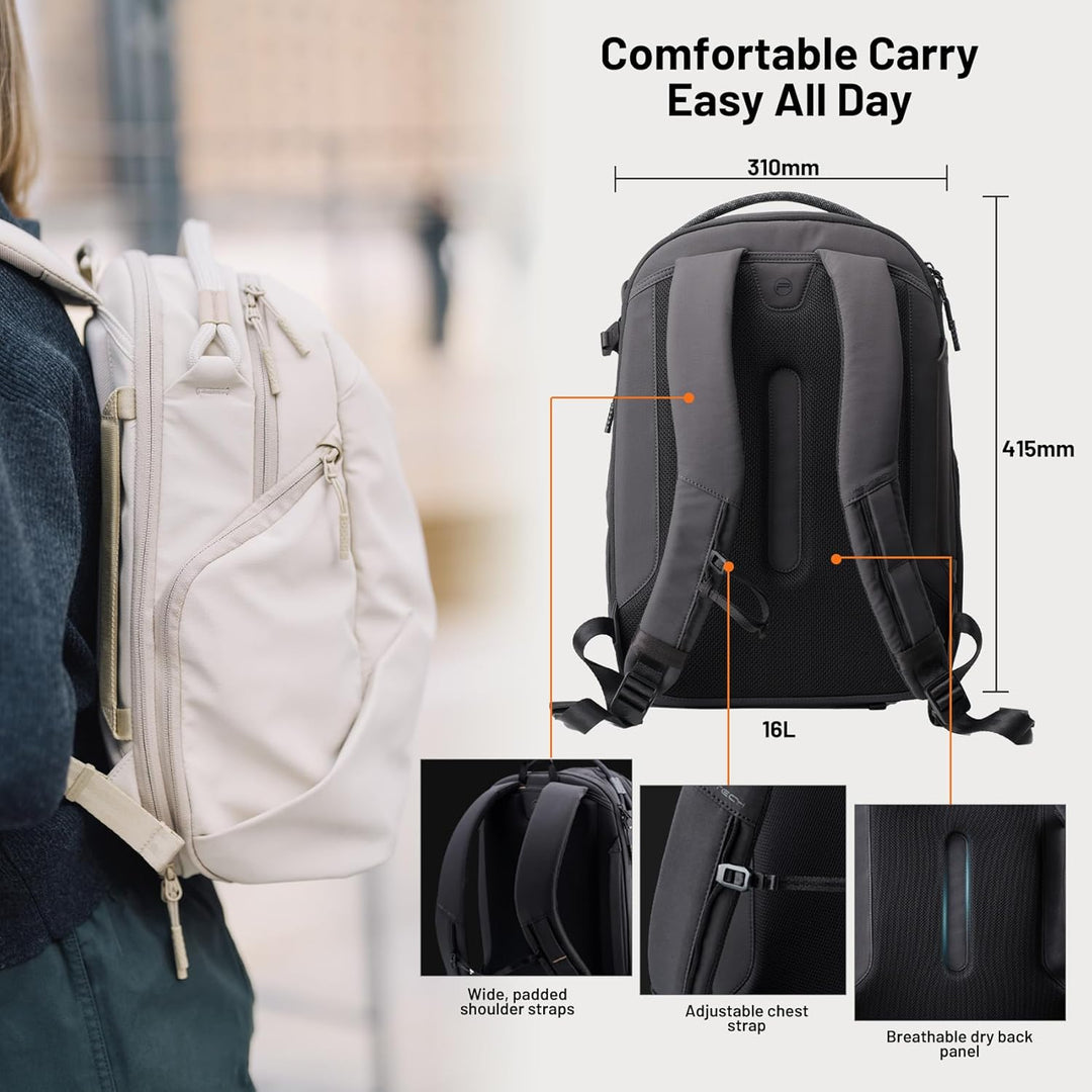 PGYTECH OneGo Lite Kamerarucksack 16L, Leichter Wasserabweisend Rucksack Fotografin für Stadt & Reis