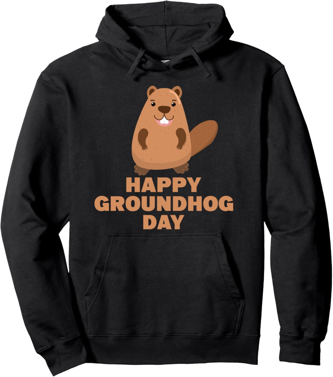 Funny Groundhog Murmelts Ground Squirrel Ground Hogs Day Pullover Hoodie