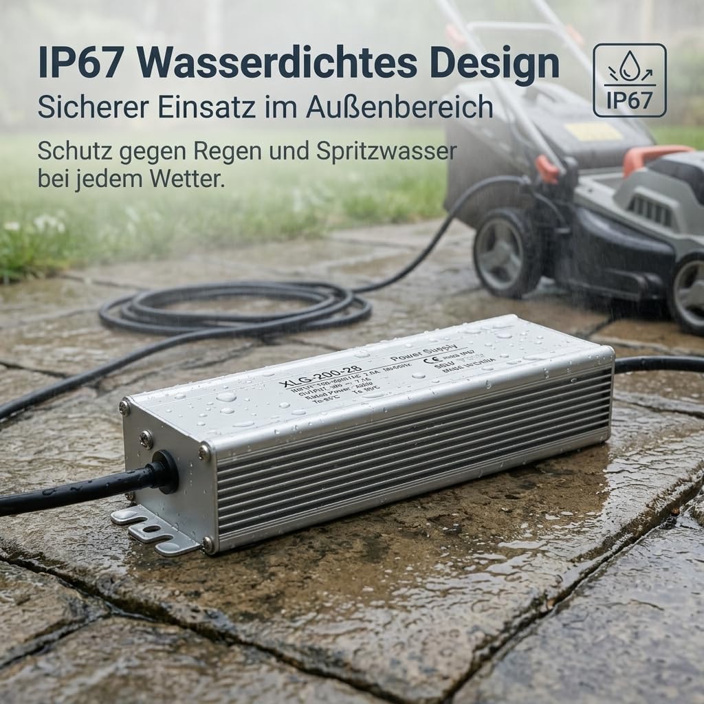 28V Rasenmäher Ladegerät kompatibel mit Husqvarna Automower Mähroboter