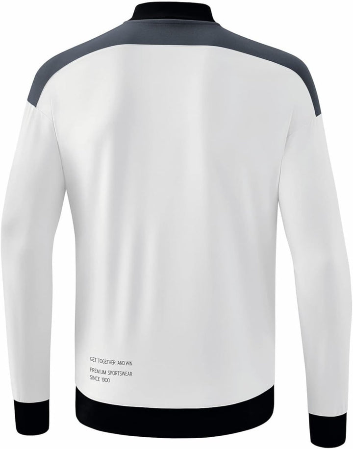 Erima Herren „CHANGE by erima" funktionelle Präsentationsjacke L weiss/slate grey/schwarz, L weiss/s