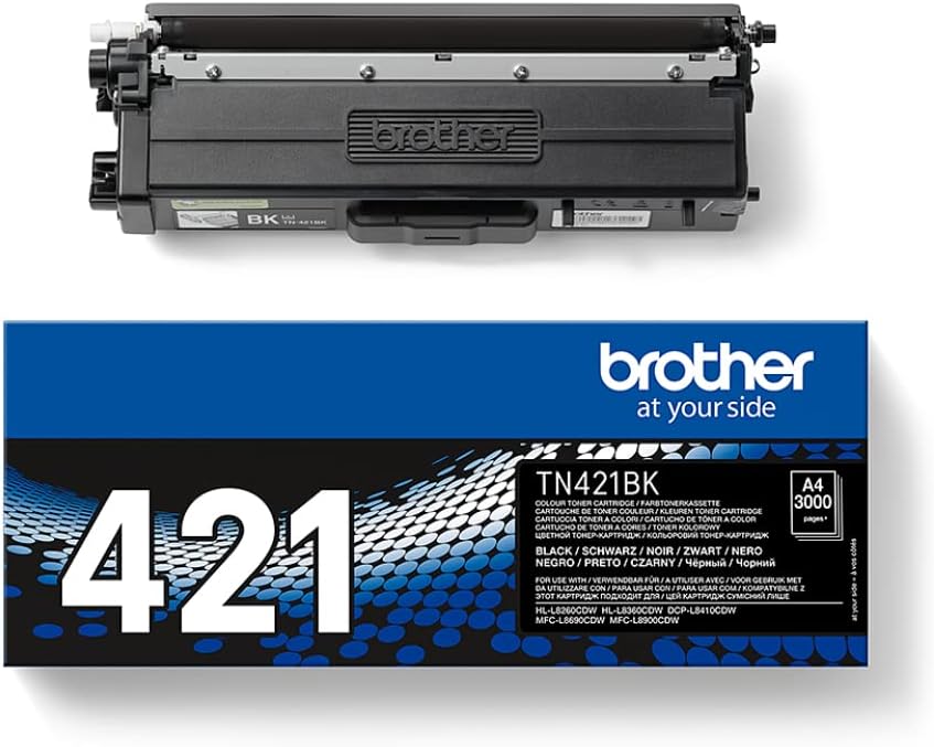 Brother Original Jumbo Toner Cartridge, Black Schwarz