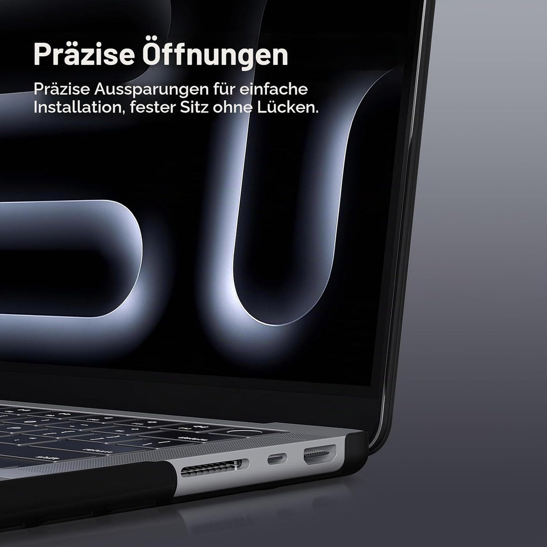 BlueSwan Hülle kompatibel mit MacBook Pro 14 Zoll M4 M3 M2 M1 A3112 A3185 A3401 A2918 A2992 A2779 A2