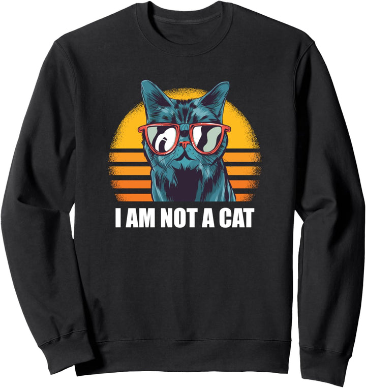 Judge, I AM NOT A CAT Meme Sweatshirt