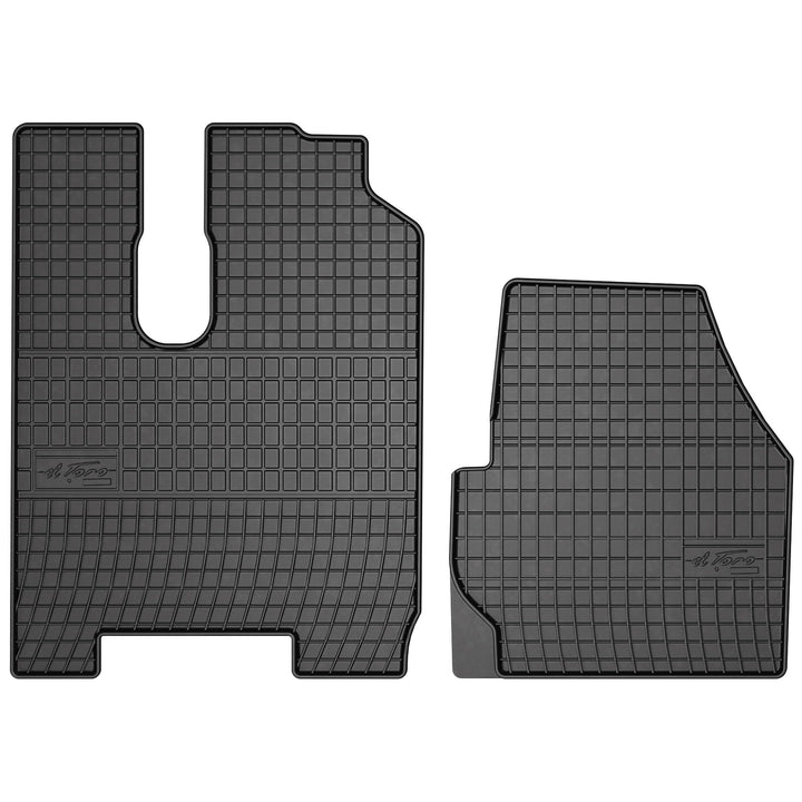 MOTOS Gummimatten Auto Fussmatte passend für Mercedes-Benz Actros MP3 2007-2011 Basisversion Verbess