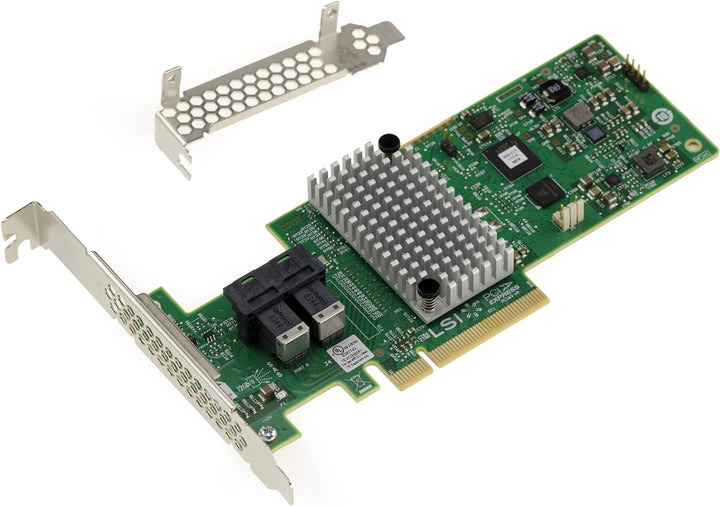 KALEA-INFORMATIQUE PCIe 3.0 SAS 12GB Controller-Karte mit 8 internen Ports und RAID 0 1 5 10 50 JBOD