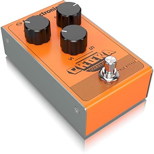 tc electronic CHOKA TREMOLO Vollständig analoges Tremolo-Pedal im Vintage-Stil mit 3-Knopf-Design un