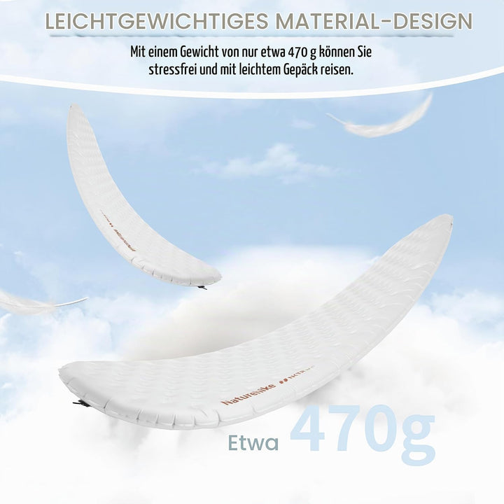 Naturehike Thermal Serie 8,8 R- Wert Camping Isomatte 4 Jahreszeiten Ultralight Selbstaufblasend Iso