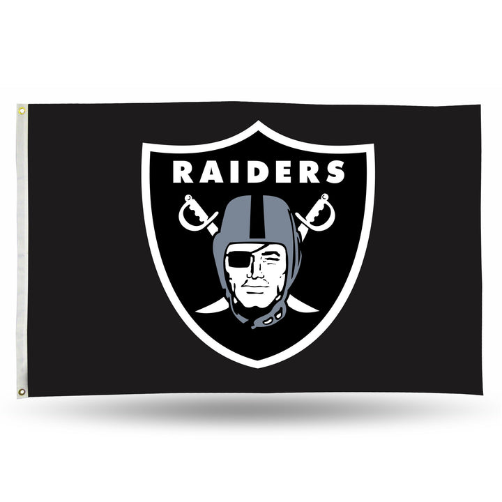 Rico NFL Flagge mit Ösen, einseitig Bedruckt, 91 x 152 cm, Denver Broncos, 3' x 5', Denver Broncos