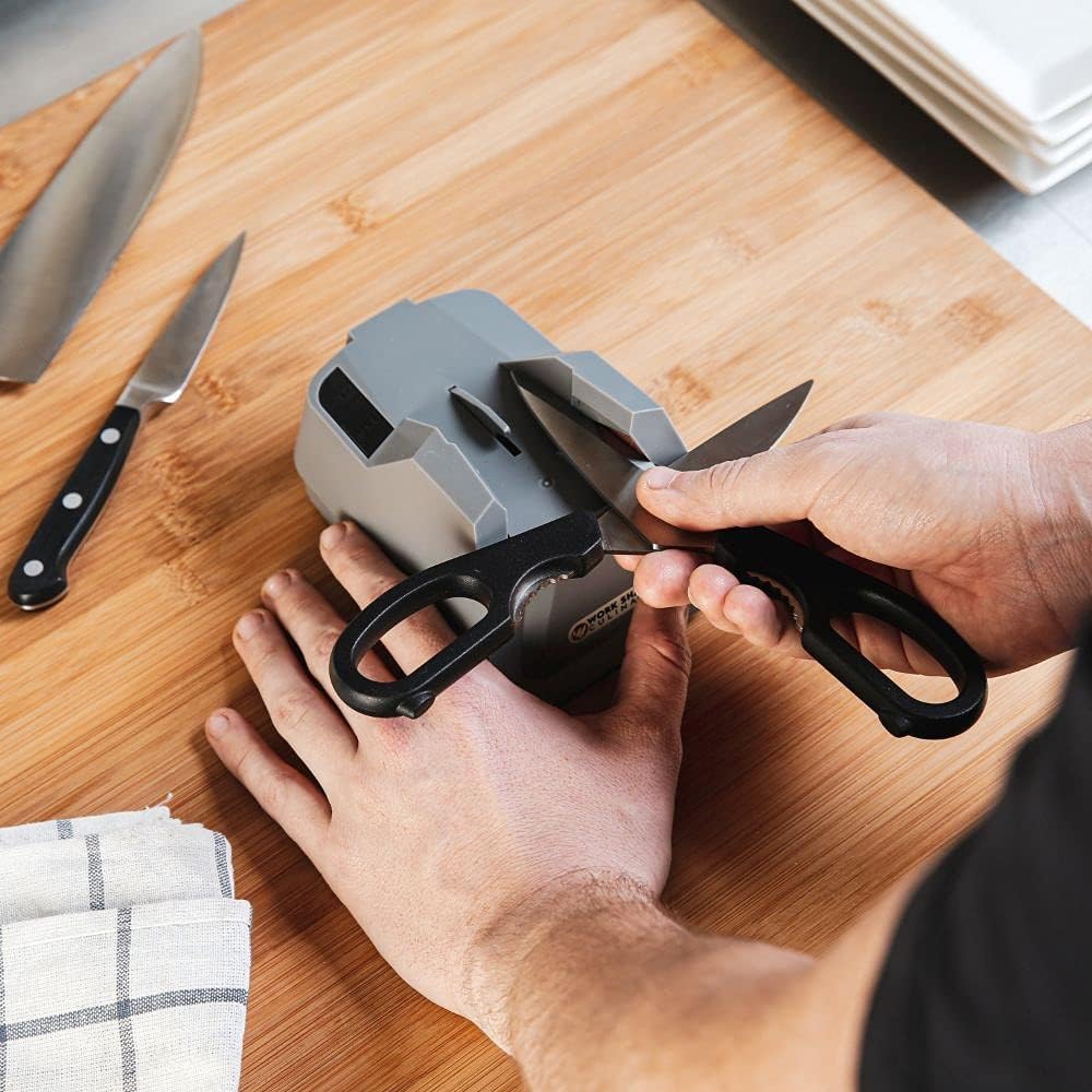 Work Sharp® Guided Sharpening Upgrade Kit - Profi Erweiterungs-Set - mit Messer Schleifsteinen Körnu