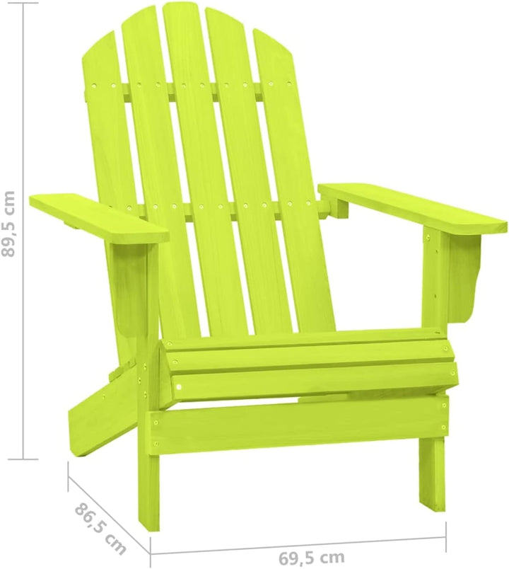 Susany Tannenholz Massiv Adirondack Gartenstuhl Gartensessel Stuhl Deckchair Holzstuhl Sessel Terras