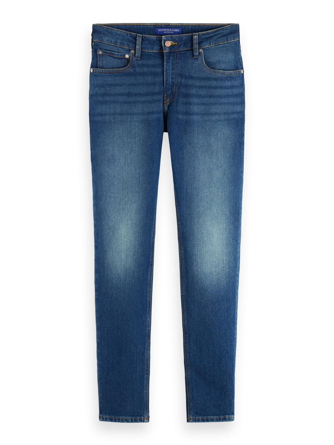 Scotch & Soda Herren Skim Skinny-fit Jeans 28W / 30L Classic Blue, 28W / 30L Classic Blue