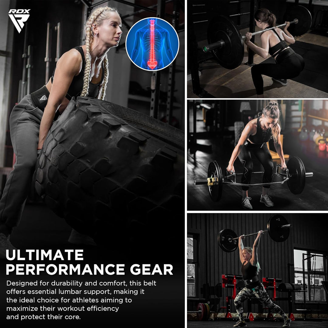 RDX 4” Gewichthebergürtel, Auto-Lock Trainingsgürtel, Powerlifting Krafttraining Bodybuilding Fitnes