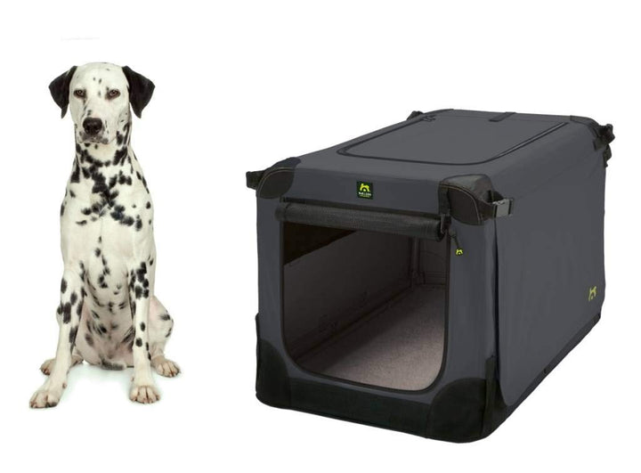 Maelson Soft Kennel Faltbare Hundebox -anthrazit- L 92 - (92 x 64 x 64 cm) Anthrazit L 92 x B 64 x H