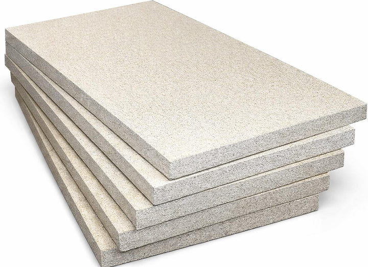 Vermiculite Schamotte Ersatz, 3 Platten 500 x 300 x 30 mm, Feuerraum