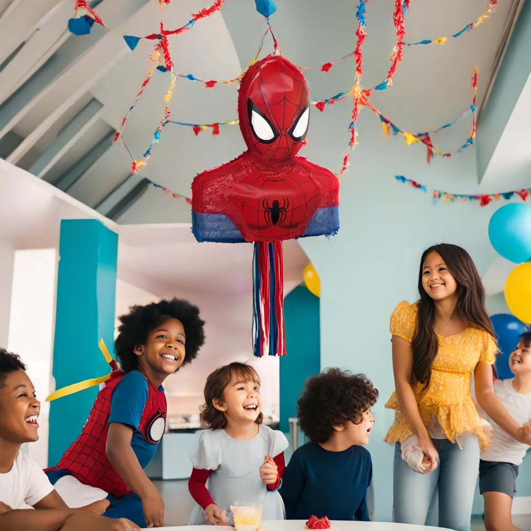 Ultimative Spider-Man-Pinata - Zugschnur Spider Man, Spider Man