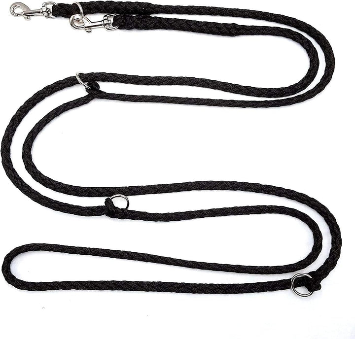 Hundeleine kleine Hunde bis 15 Kg/Doppelleine 4-Fach verstellbar 2,40m / 2,80m / 3,50m Führleine seh