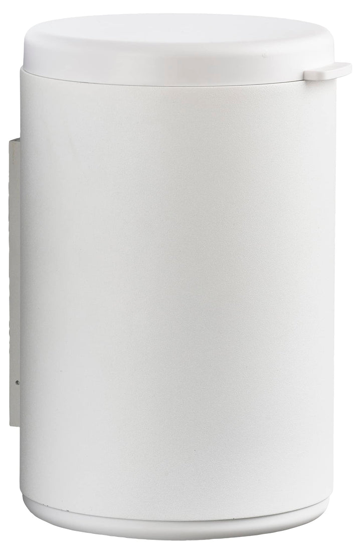 Zone Denmark Rim Mülleimer, Kosmetikeimer für die Wand, 3,3 Liter, Weiss 3,3liter-dia.19cm White, 3,