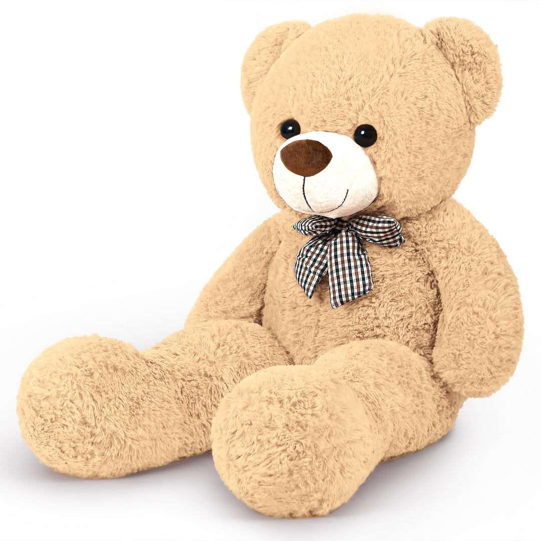 XL Teddybär Grosser Bär 110 cm gross Riesen Teddy Bär Stofftier Plüschtier Kuscheltier Geschenk für