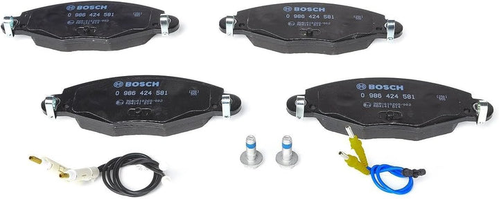 Bosch BP327 Bremsbeläge - Vorderachse - ECE-R90 Zertifizierung - vier Bremsbeläge pro Set