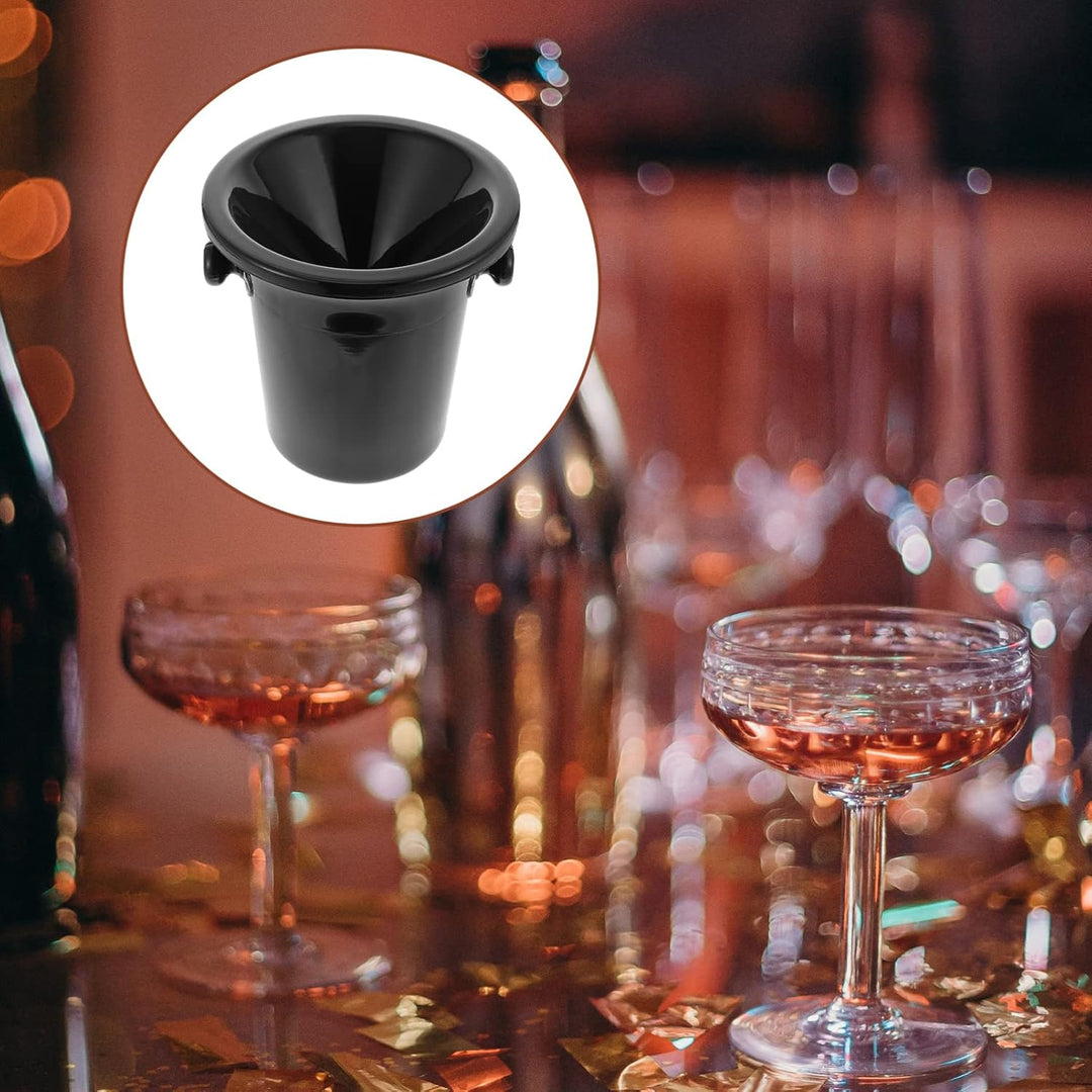 BESTonZON 2st Champagner Spucknapf Kühlbehälter Eiswürfeleimer Mini-kühlschrank Eimer Für Cocktailba