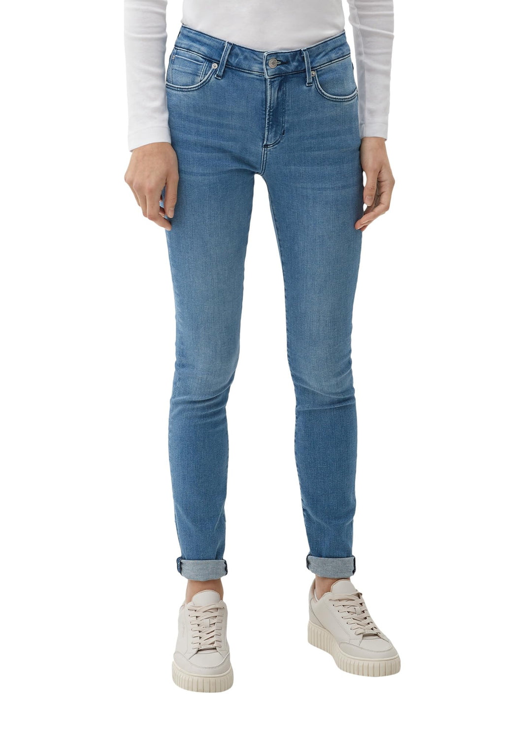s.Oliver Jeans Anny/Super Skinny Fit/High Rise/Super Skinny Leg 34 54z4_blau, 34 54z4_blau