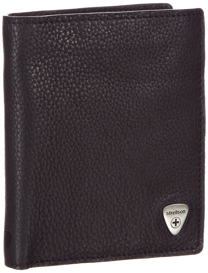 Strellson Harrison BillFold V11 4010001048 Herren Geldbörsen 11x13x1 cm (B x H x T), Schwarz (black