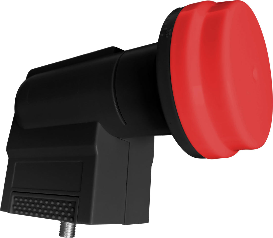 Megasat 040199 Unikabel II Diavolo Quattro LNB, Schwarz, Rot