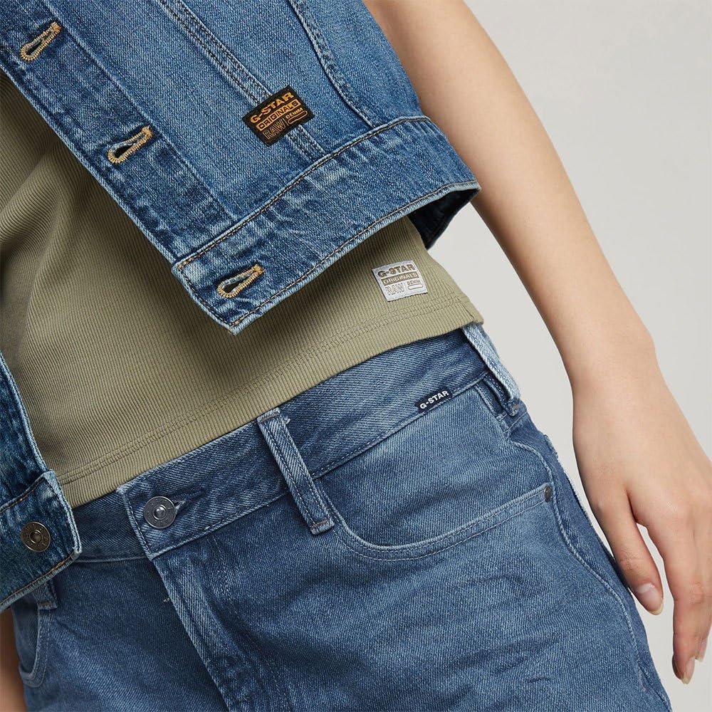 G-STAR RAW Damen Judee Loose Jeans 23W / 28L Blau Faded Harbor D22889 D436 D331, 23W / 28L Blau Fade
