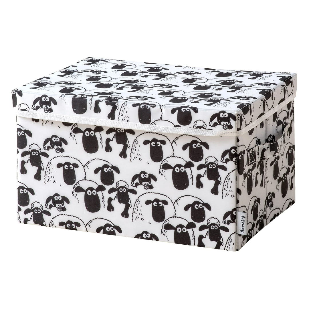 meets Shaun das Schaf Aufbewahrungsbox mit Deckel für Kinder – Box mit dem kultigen Schaf zum Versta