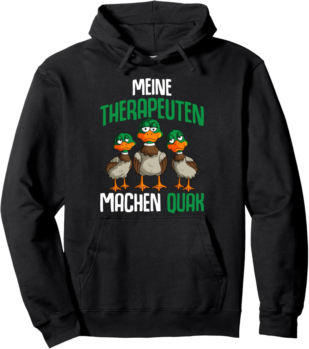 Enten Quak Ente Pullover Hoodie
