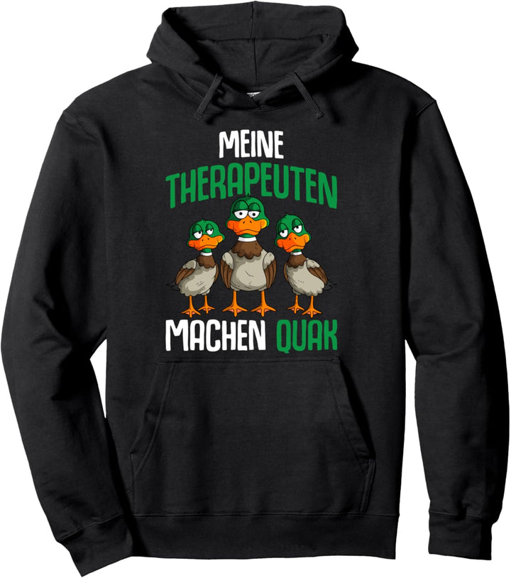 Enten Quak Ente Pullover Hoodie