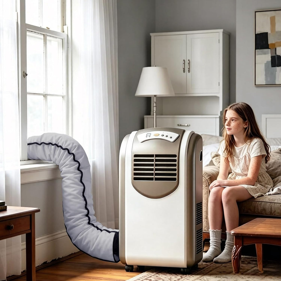 Generisch Isolierung für Klimaanlage Schlauch 150cm: Abluftschlauch Hitzeschutz für 5/5.9 Zoll (13/1