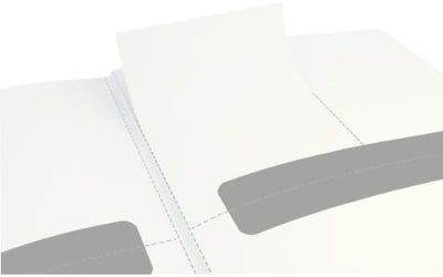 Leitz Complete Qualitäts-Notizbuch A4 liniert, 160 Seiten, 80 Blatt, Hardcover mit hochwertigem Einb