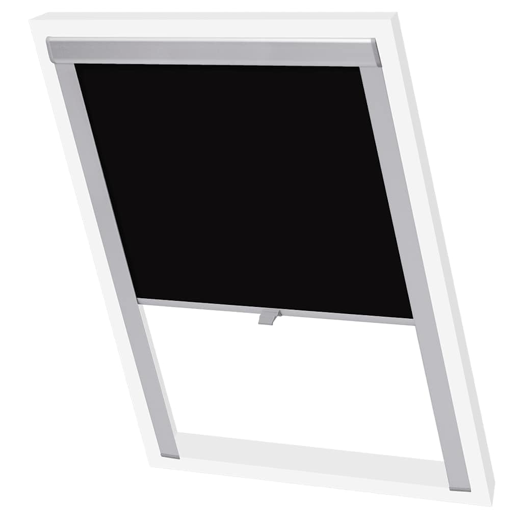 vidaXL Verdunkelungsrollo Dachfensterrollo Verdunkelung Klemmrollo Dachrollo Verdunklungsrollo Seite