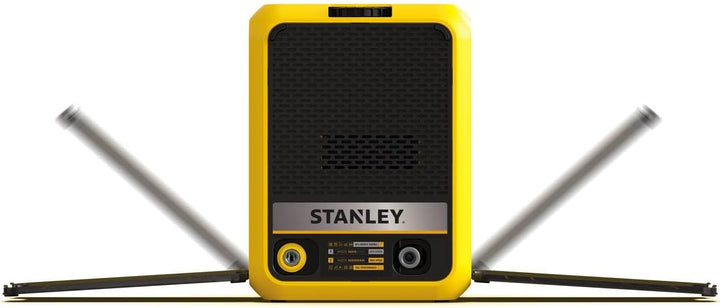 Stanley SXPW19CP Hochdruckreiniger, Kompakt, Hochdruck, für Auto und Aussenbereich des Hauses, mit B