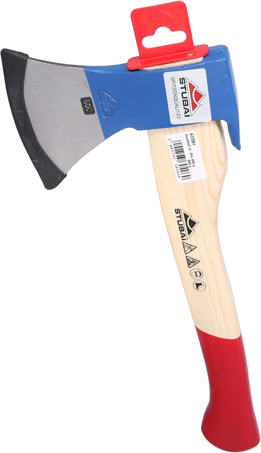 Stubai Handbeil mit Stiel und Nagelzieher 1000g - 672003 Handbeil 1000g 672003, Handbeil 1000g 67200