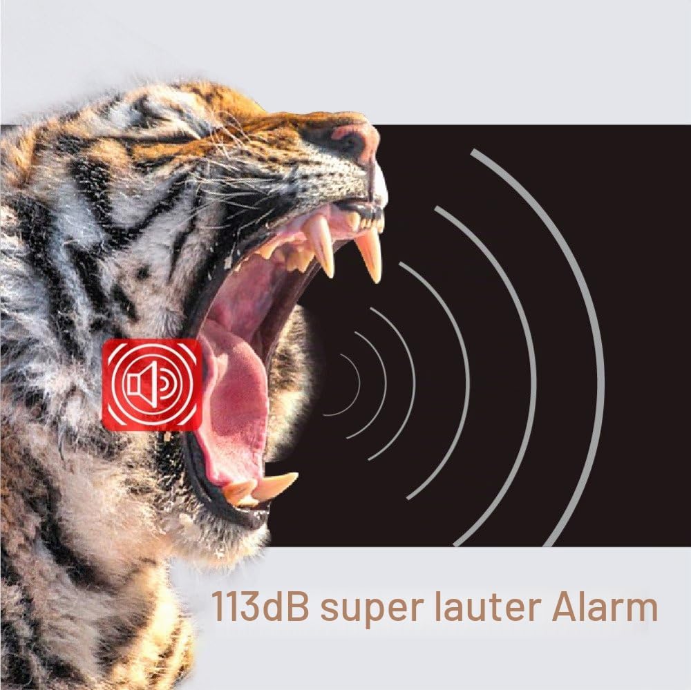 Lancoon Fahrradalarm, Diebstahlsicherung für Motorrad-Fahrzeuge mit Fernbedienung, 113 db Super Loud