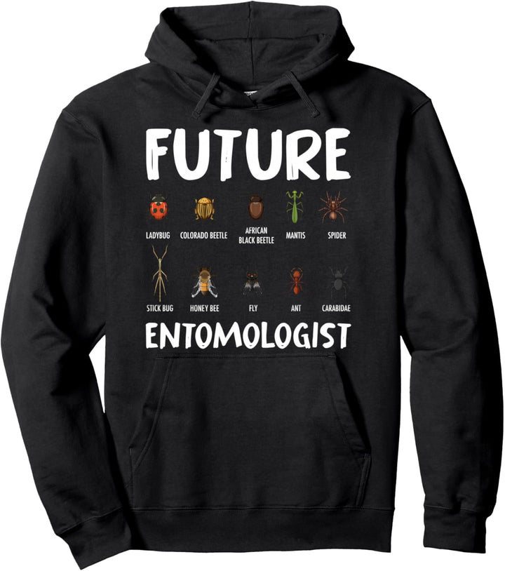 Insekten Sammler Zukünftiger Entomologe Natur Käfer Pullover Hoodie