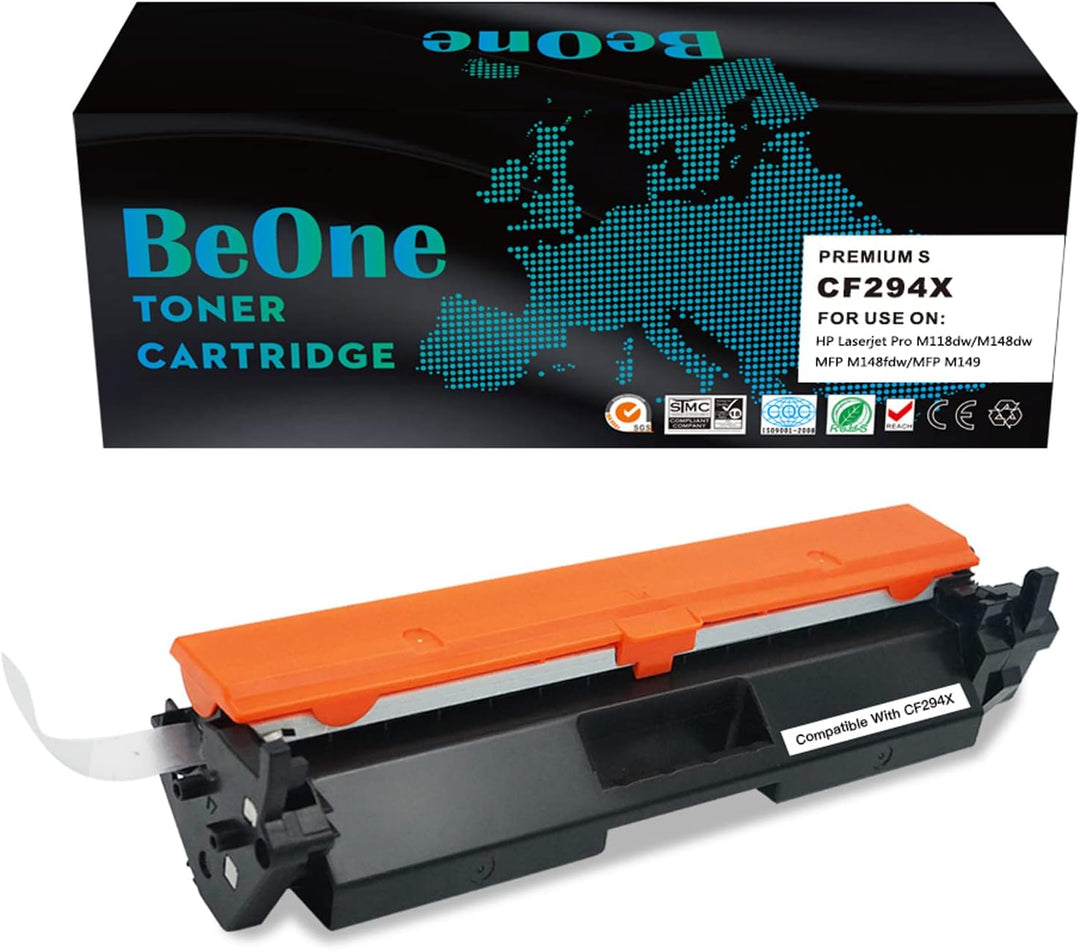 BeOne 1X 94X CF294X 94A CF294A Kompatible Tonerkartusche für Laserjet Pro M118 M118dw M148dw M148fdw