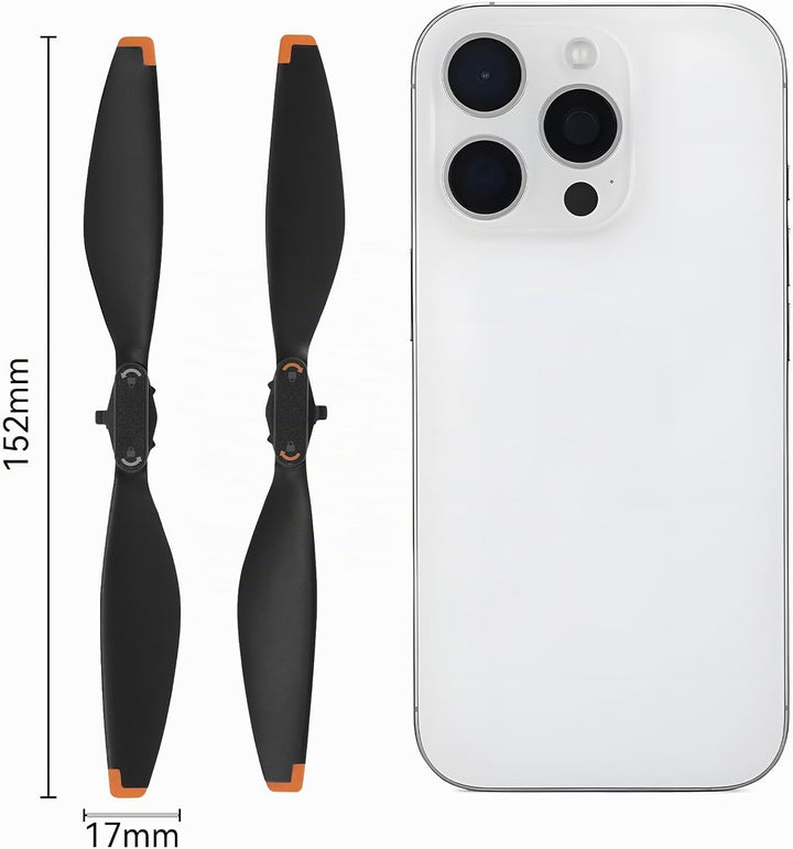 Mini 5 Pro Propeller – 8 Stück Propeller Blätter Ersatzpropeller geräuscharme Blätter Schnellverschl