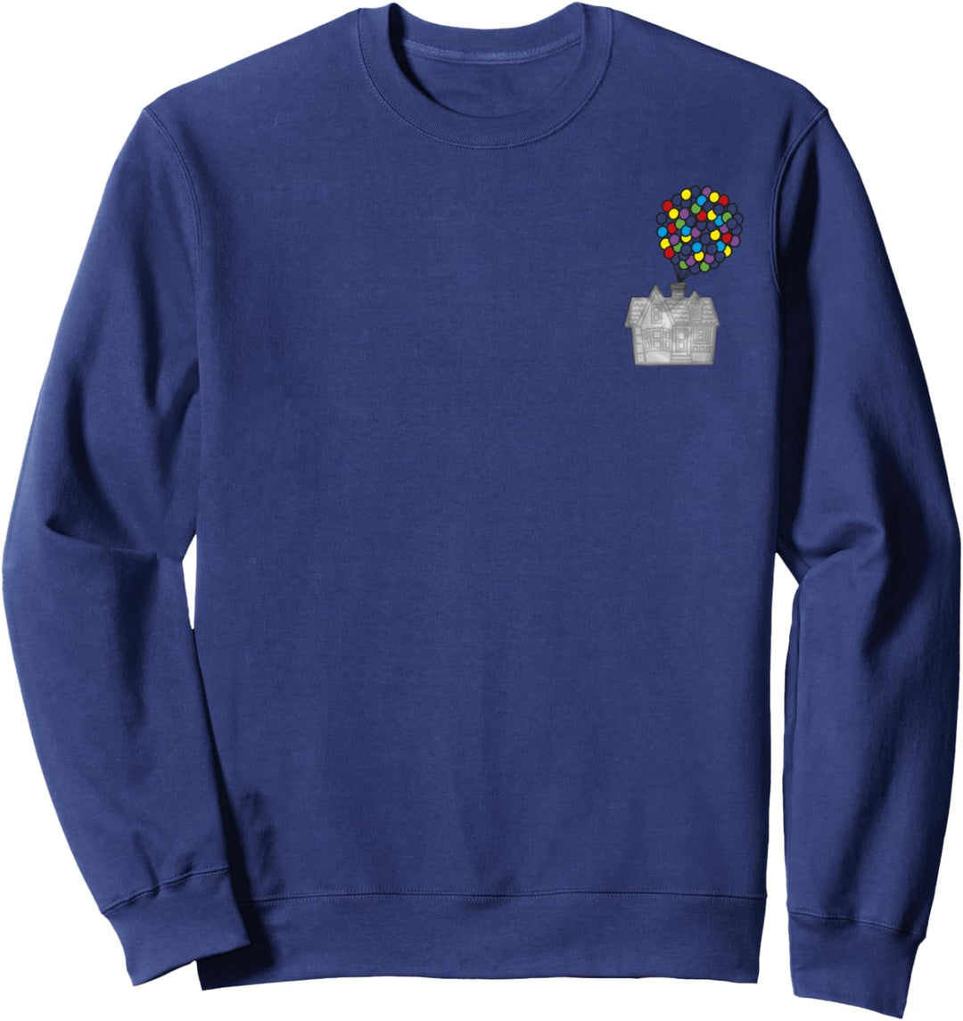 Disney Pixar Up House Balloons Pocket Sweatshirt