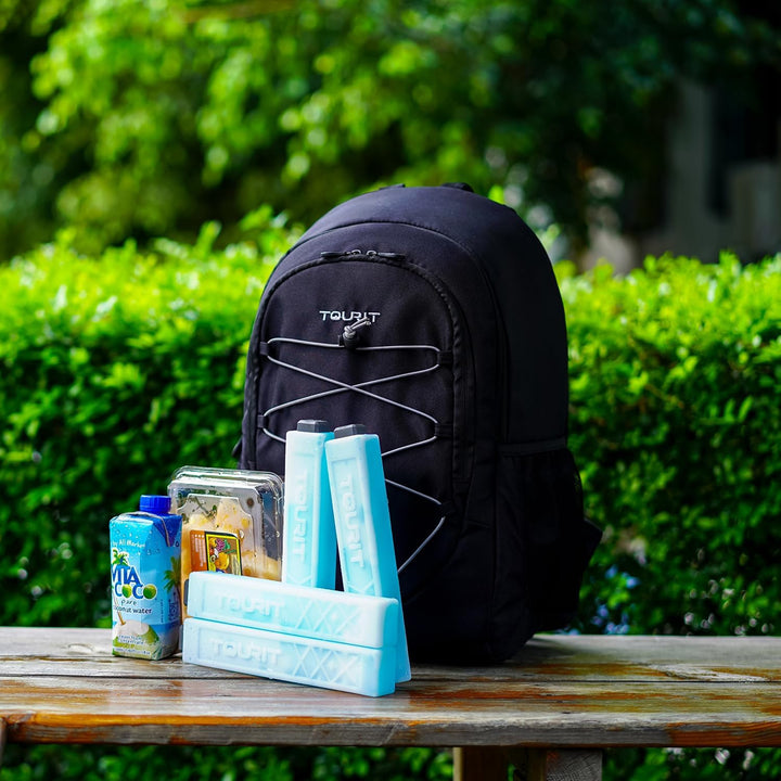 TOURIT Kühlakkus Kühlelemente für Kühltasche Kühlbox Kühlrucksack Wiederverwendbar Geeignet für Reis