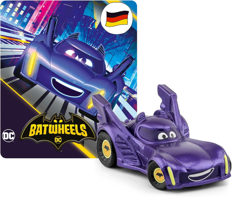 tonies Hörfigur für Toniebox, DC – Batwheels, Hörspiel mit 5 Geschichten für Kinder ab 5 Jahren, Spi