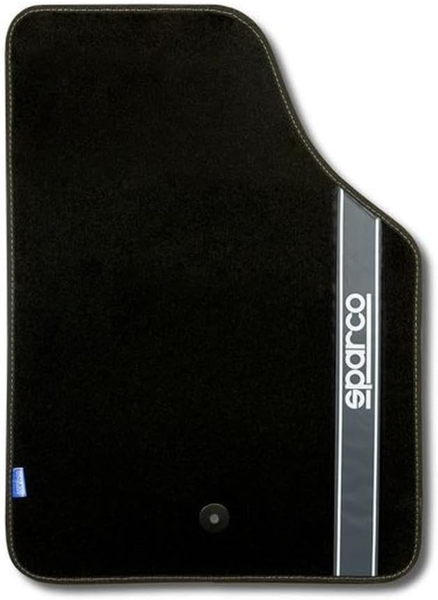 Sparco Automatten Sparco silber/schwarz (Type B) TEPPICH TEPPICH STRADA TEPPICH SILBER, TEPPICH STRA