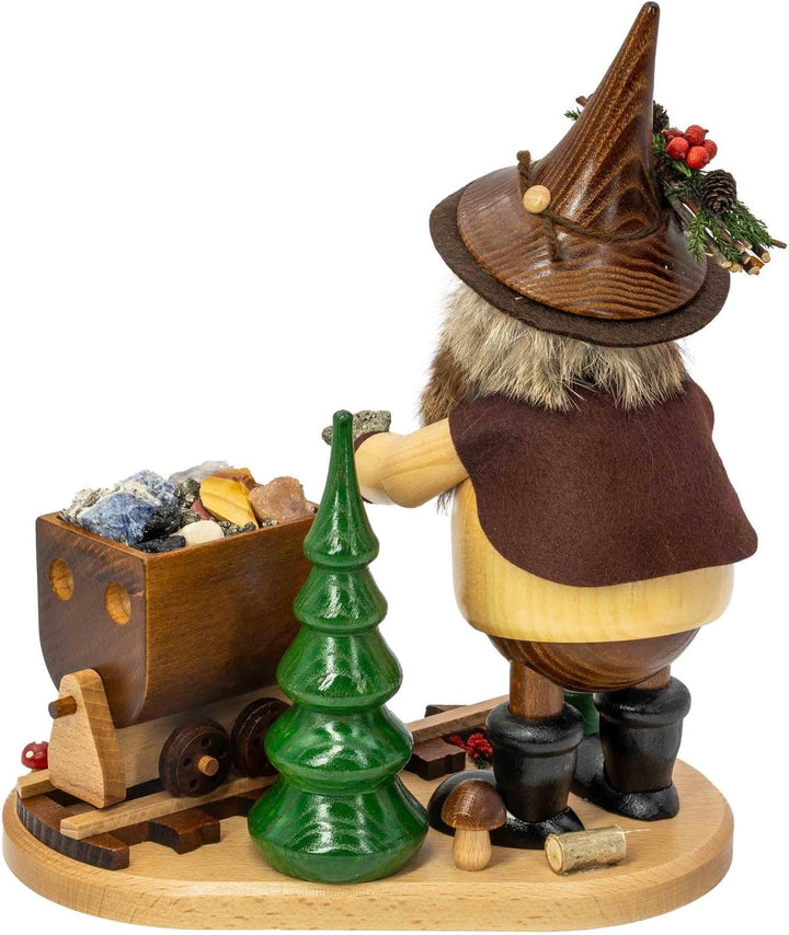 DWU | Räuchermännchen Räuchermann aus dem Erzgebirge | Weihnachten Weihnachtsdeko Handwerkskunst | E