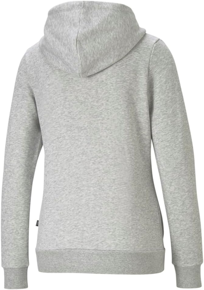 PUMA Damen ESS S Logo Full-Zip Hoodie Pullover XS Grau, XS Grau