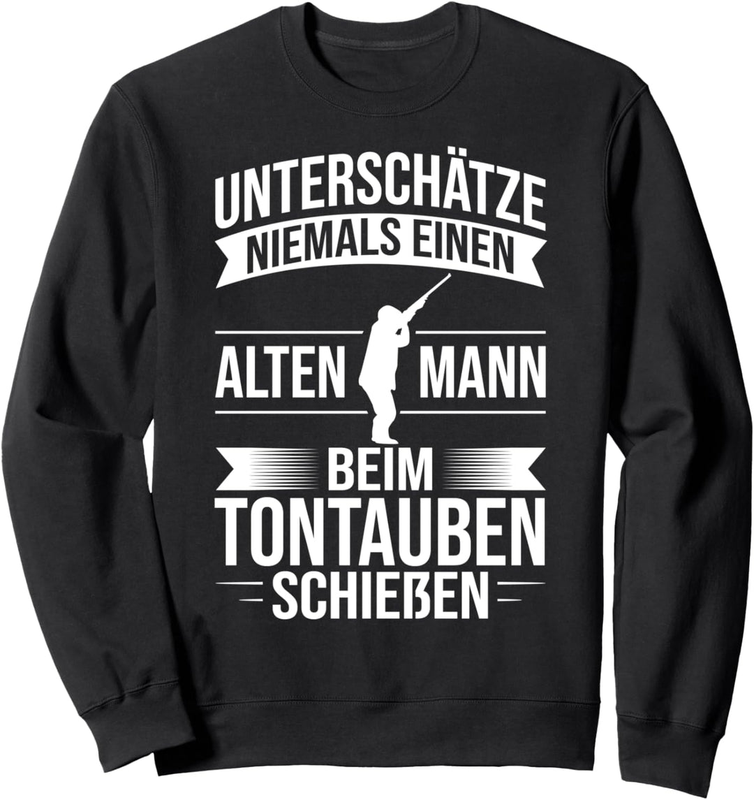 Wurftaubenschiessen Tontaubenschiessen Tontauben Sportschütze Sweatshirt