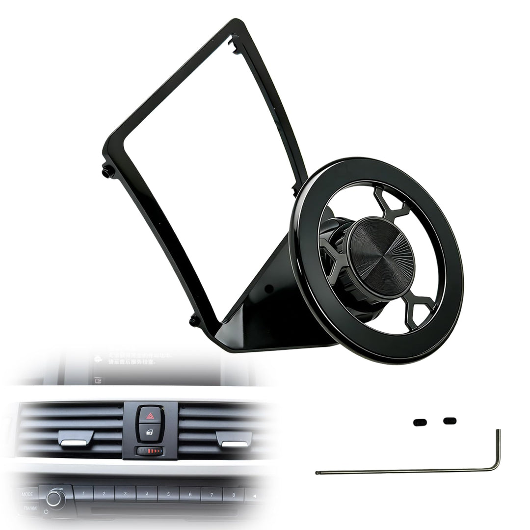 Magnet Handyhalterung kompatibel mit BMW F20 F30 F31 F32 F33 F34 2013-2018 360 Grad einstellbares Ko