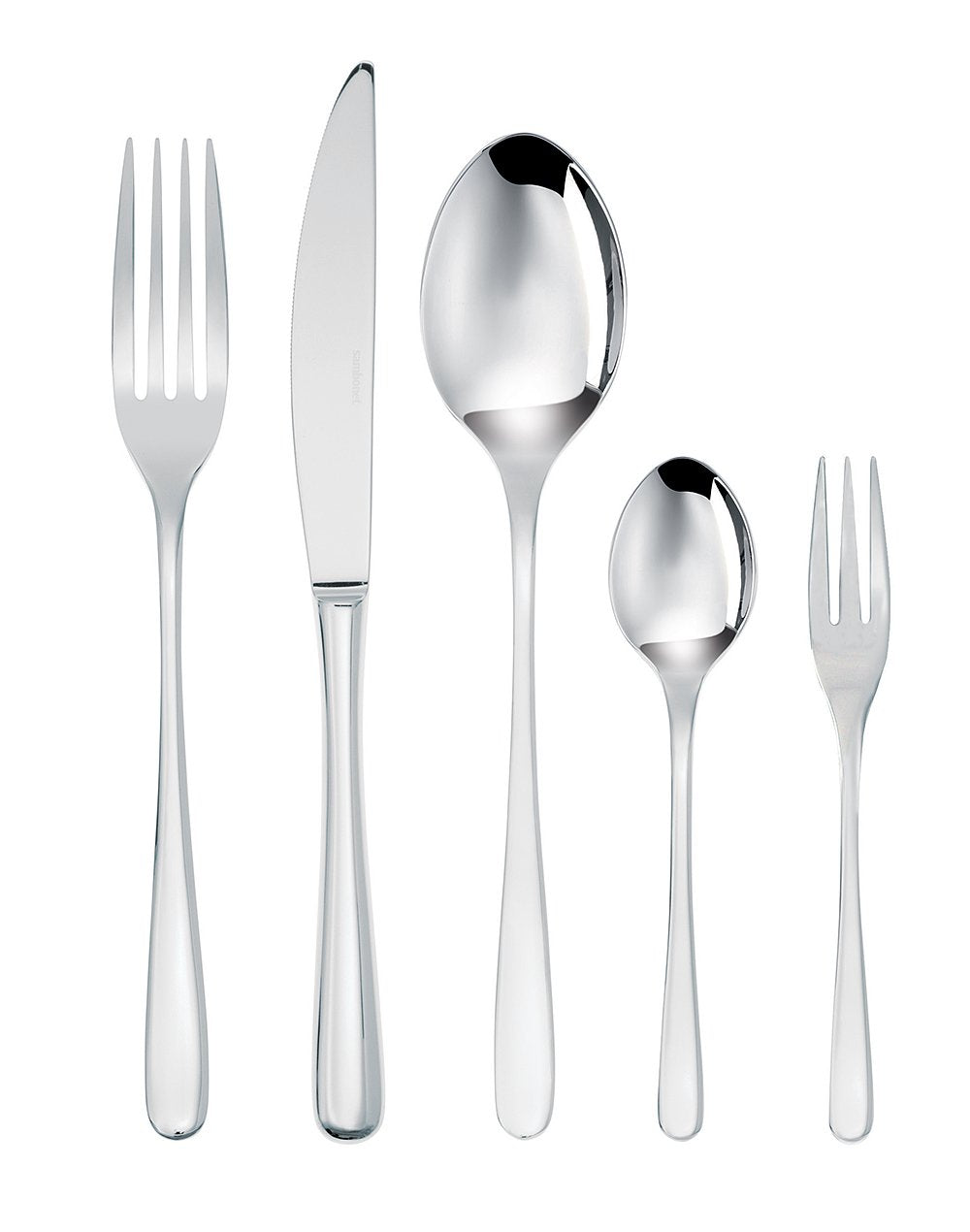 Sambonet Taste Besteck, Stainless Steel, Grau, Set 12 personen-60 teilig Set 12 personen - 60 teilig